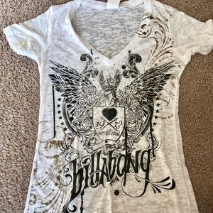 Billabong distressed tee